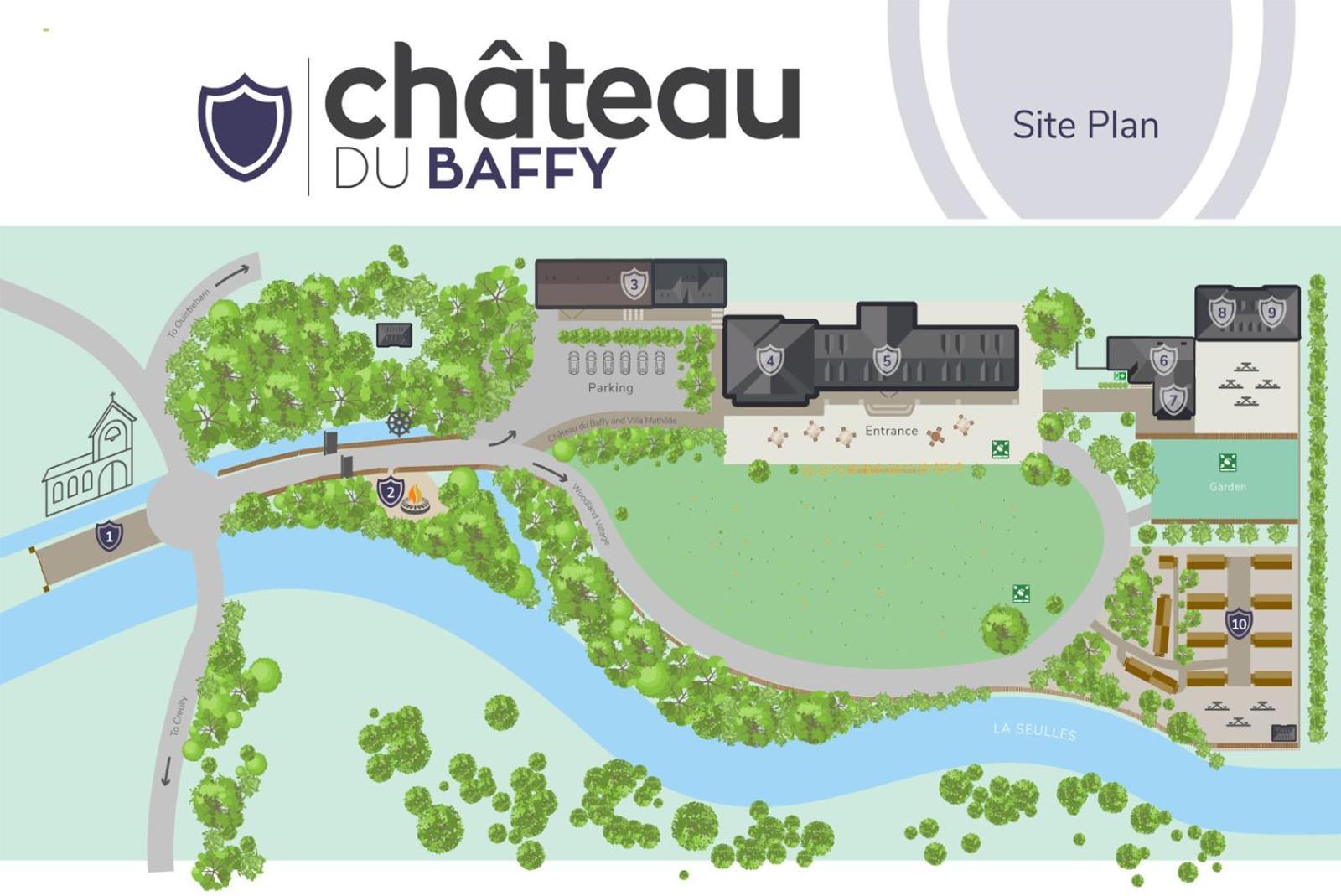 Château Baffy Colombiers-sur-Seulles Exterior foto